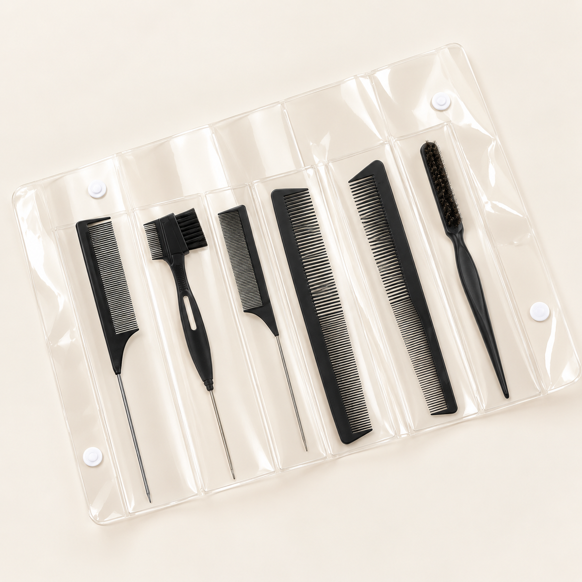 Locks Comb & Brush Set – 6 pieces