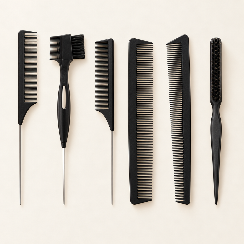 Locks Comb & Brush Set – 6 pieces