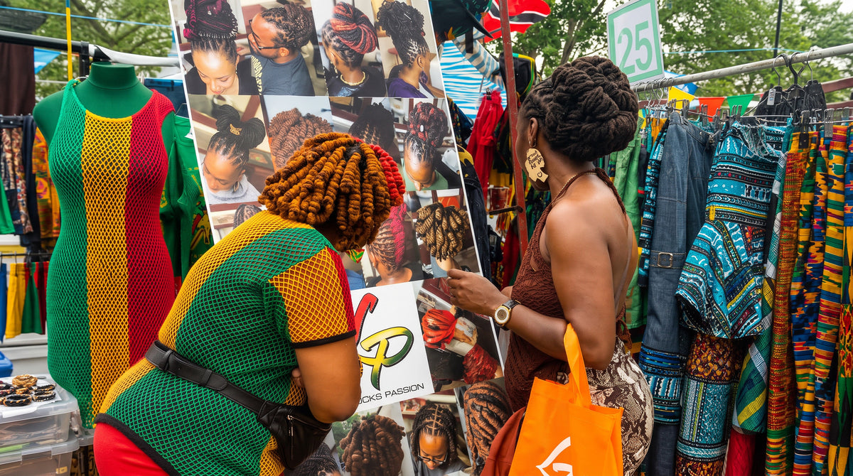 Stand Locks Passion lors d'un festival reggae