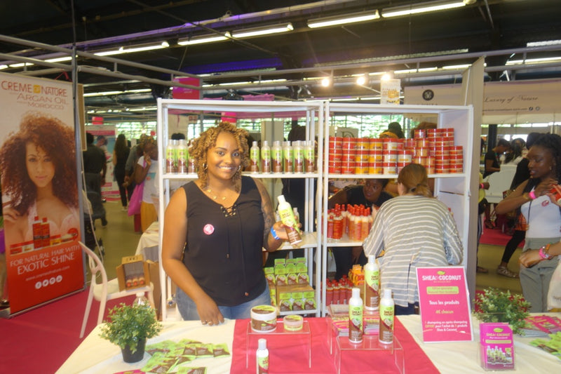 Stand Locks Passion op de Natural Hair Academy 2017 · Parijs