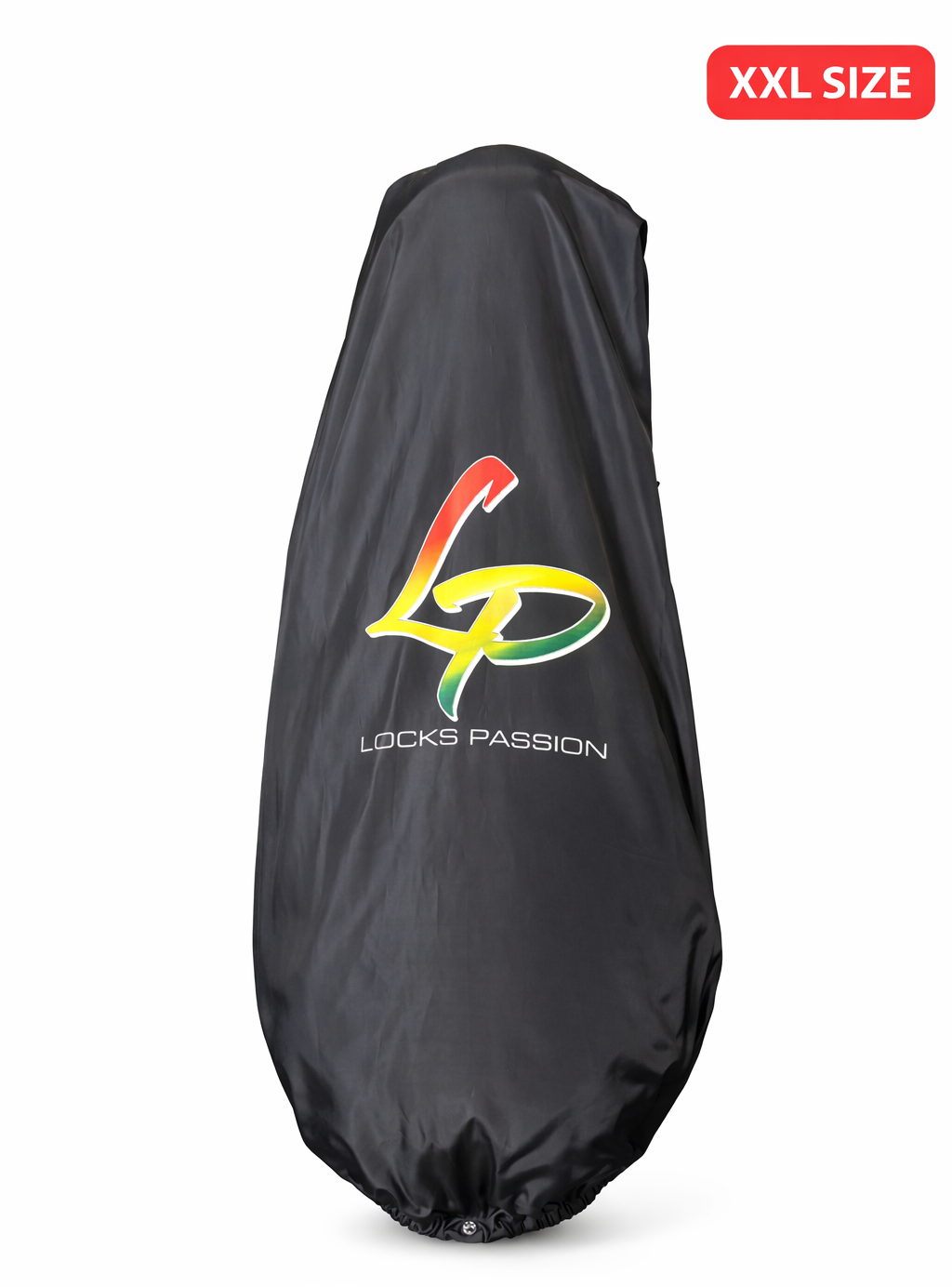 Bonnet de douche satiné taille XXL Locks Passion pour Locks volumineuses