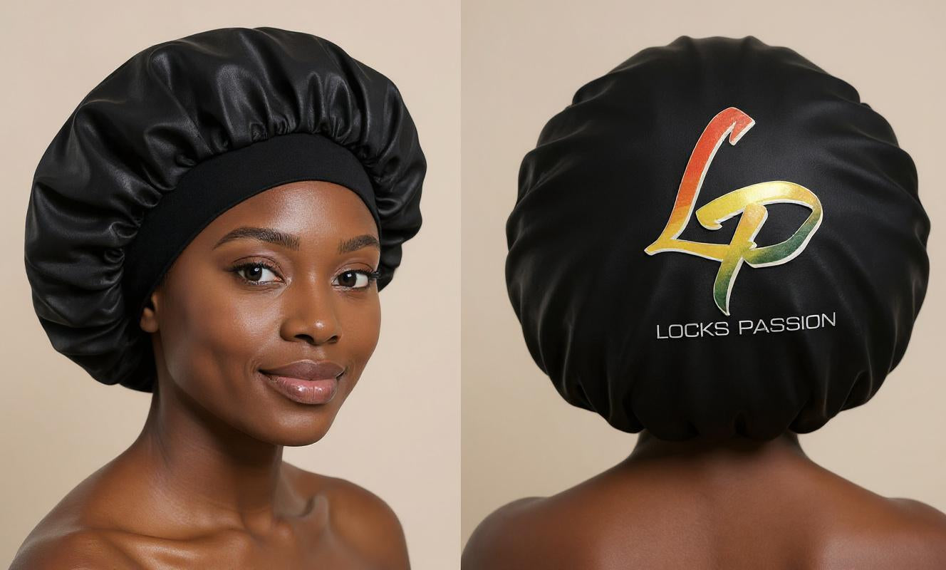 Bonnet de nuit en satin Locks Passion pour protéger les Locks la nuit