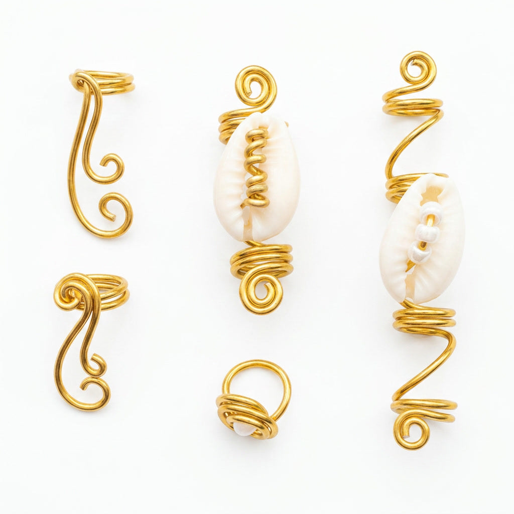 bijoux pour locks, natte, tresse
