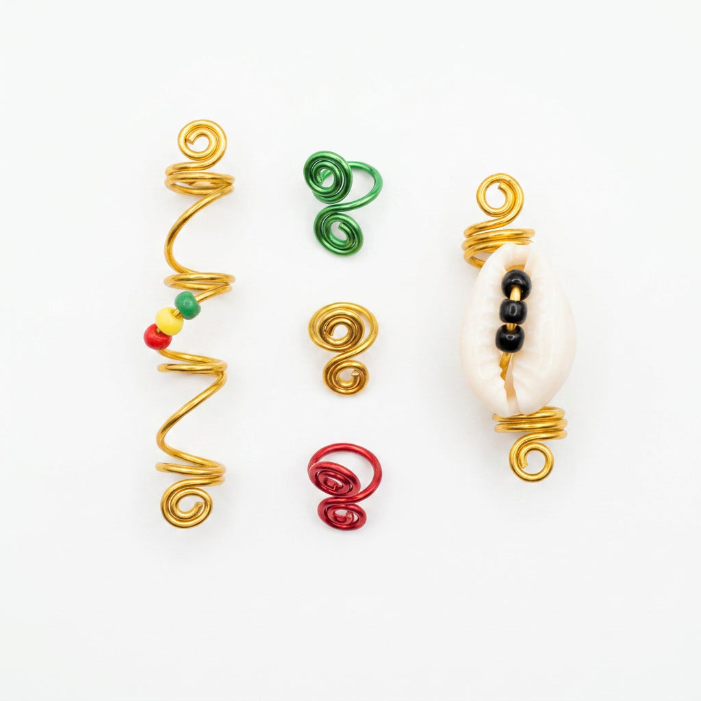 bijoux pour locks, natte, tresse