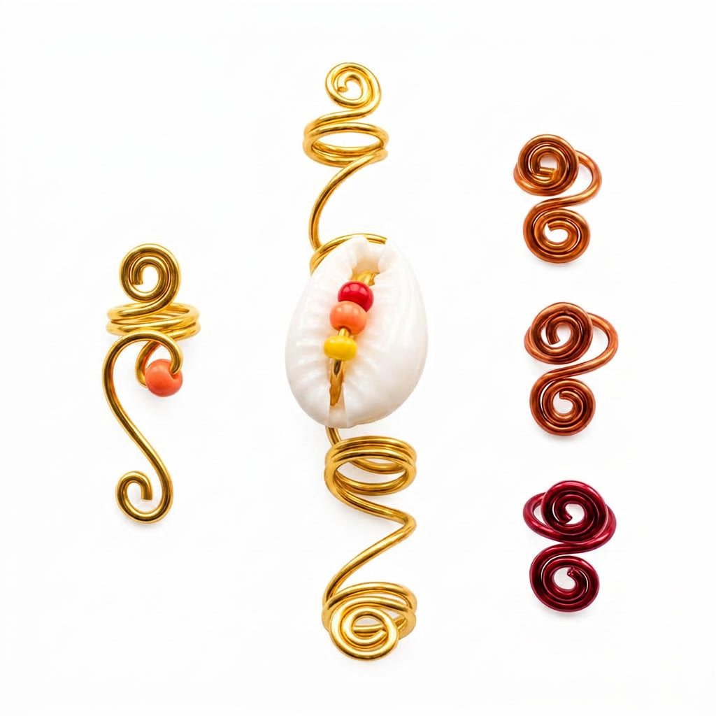 bijoux pour locks, natte, tresse
