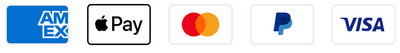 Badges des moyens de paiement sécurisés acceptés