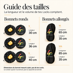 Bonnet de nuit Locks Passion : guide des tailles et dimensions
