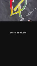 Vignette vidéo du bonnet de douche noir Locks Passion